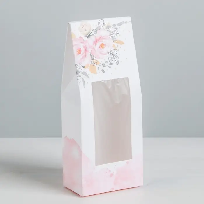 Коробка складная With Love, 14 х 5.5 х 3.5 см Коробка складная With Love, 14 х 5.5 х 3.5 см