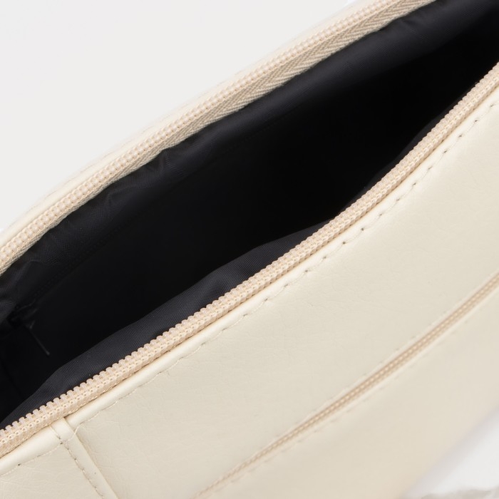 Сумка кросс-боди на молнии, цвет бежевый Сумка кросс-боди на молнии, цвет бежевый