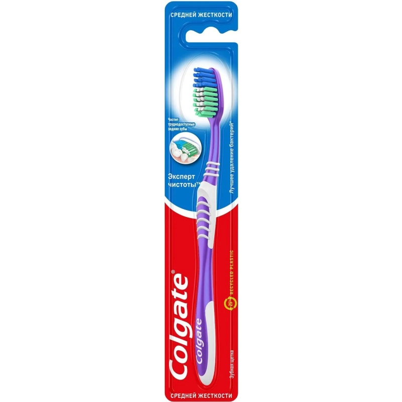 Зубная щетка COLGATE Эксперт Чистоты средняя жест FVN52149
