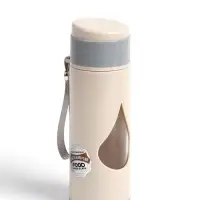 Бутылка для воды &laquo;Капля&raquo;, 500 мл, 21.5&times;7.3 см, стеклянная, МИКС