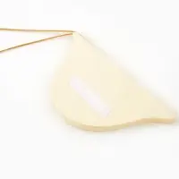 Елочные игрушки из бумаги, набор 5 штук, цвет бежевый