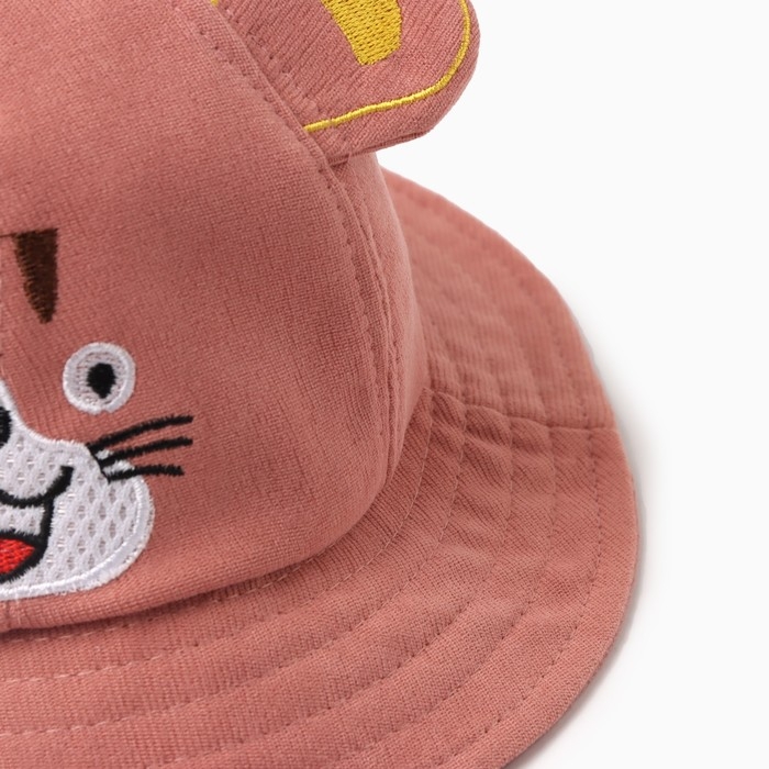 Панама детская Панама детская "Тигра" MINAKU, цвет розовый, размер 50