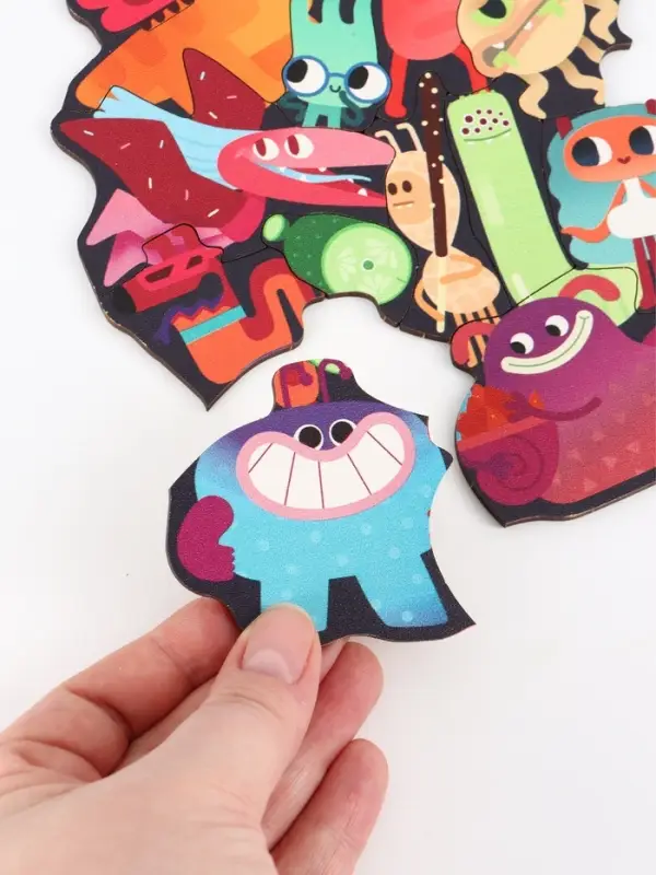 Ум и Хрум Деревянный пазл &laquo;Веселые друзья&raquo; 22 детали