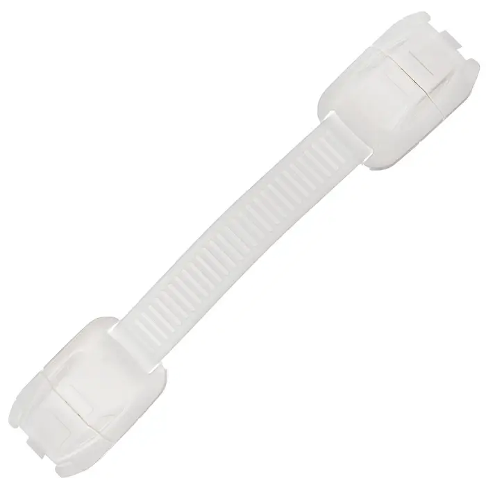 Блокиратор для дверей и ящиков Крошка Я, универсальные, гибкие, 4 шт., белый