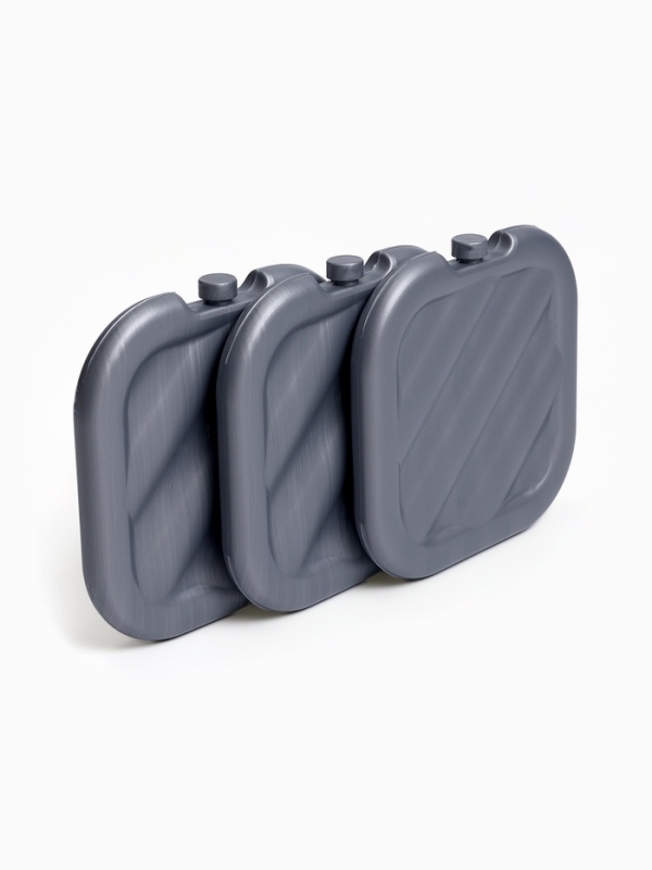 Аккумулятор холода 300 мл Аккумулятор холода 300 мл "Мастер К", хладоэлемент для термосумок, 16.1 х 16.1 см, 3 штуки 1078251