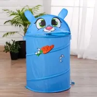 Корзина для игрушек &laquo;Зайка&raquo; с ручками и крышкой 55&times;33&times;33 см