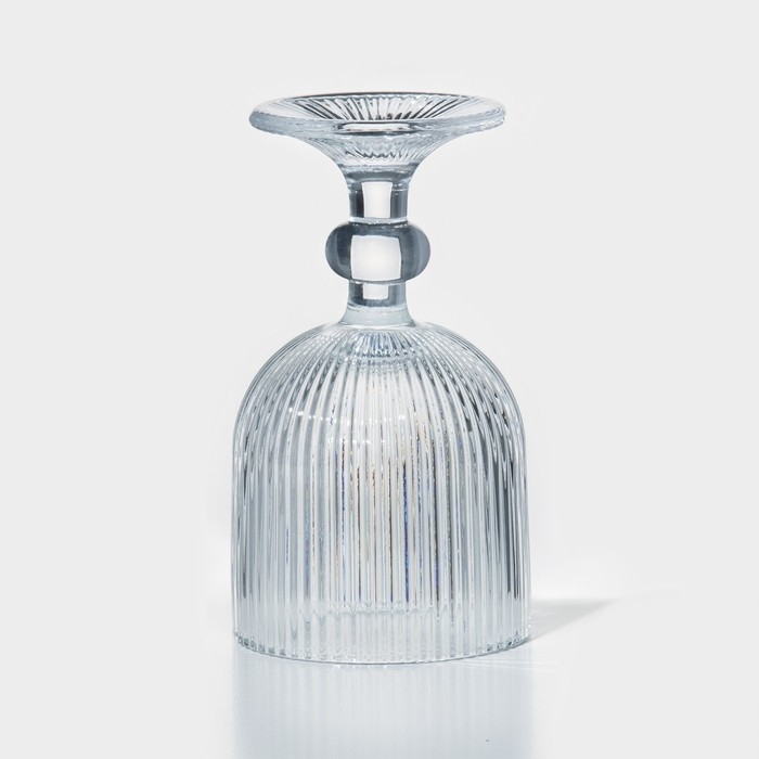 Бокал из стекла для вина Magistro «Грани», 250 мл, 8×14,5 см, цвет прозрачный Бокал из стекла для вина Magistro «Грани», 250 мл, 8×14,5 см, цвет прозрачный