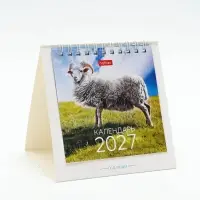 Календарь 2027, домик настольный 12&times;12 см, &laquo;Знак года-овен&raquo;