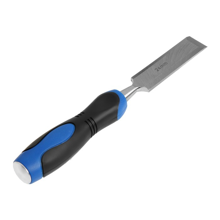 Набор стамесок-долот ТУНДРА, металлический затыльник, 2К рукоятка, 6-12-18-24 мм Набор стамесок-долот ТУНДРА, металлический затыльник, 2К рукоятка, 6-12-18-24 мм