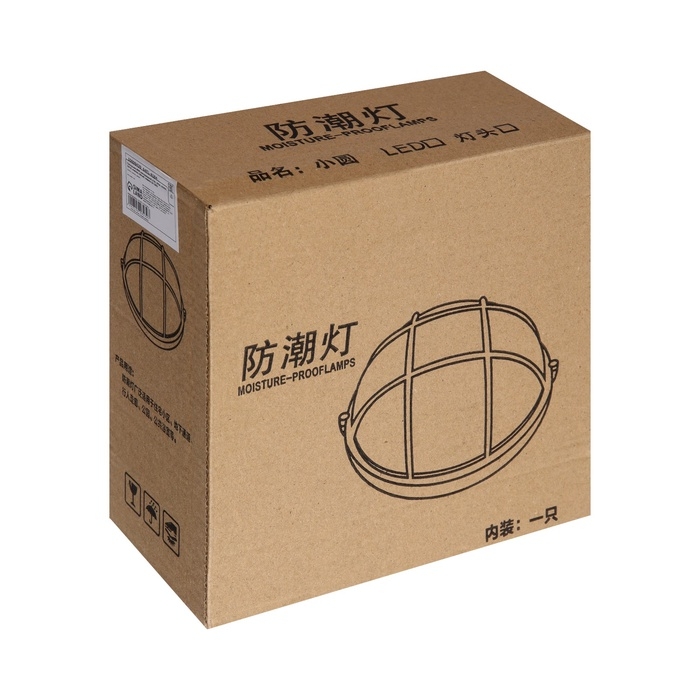 Светильник ЖКХ светодиодный, 8 Вт, IP54, 6500K, 220 В, пластик, белый Светильник ЖКХ светодиодный, 8 Вт, IP54, 6500K, 220 В, пластик, белый