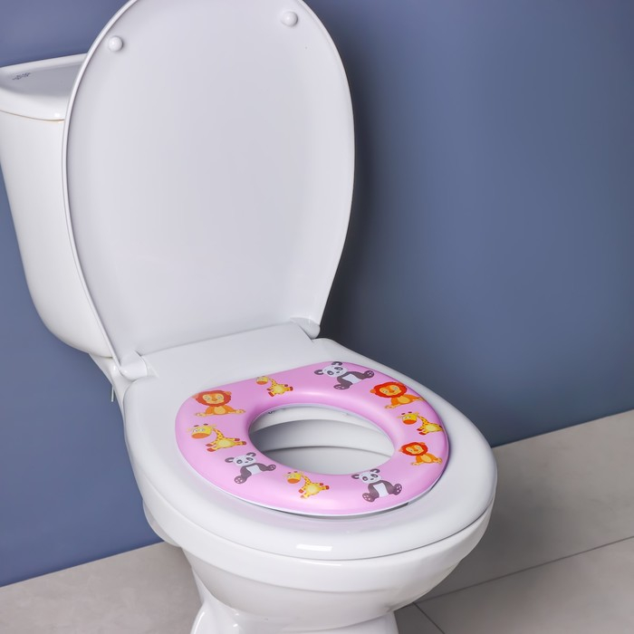 Сиденье для унитаза детское Доляна «Зверята», 27×29 см Сиденье для унитаза детское Доляна «Зверята», 27×29 см