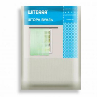 Штора-тюль Witerra 260х500см, молочная, вуаль, пэ100%