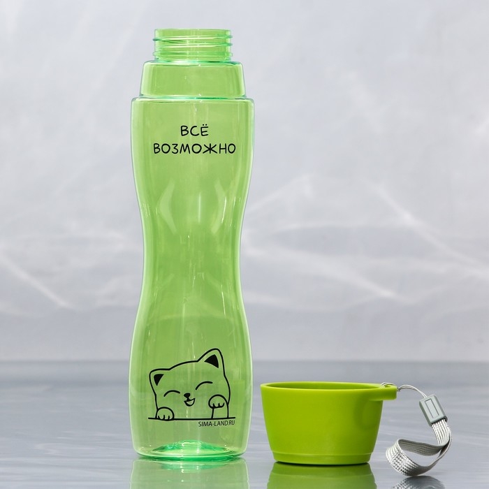 Бутылка для воды «Всё возможно», 460 мл Бутылка для воды «Всё возможно», 460 мл