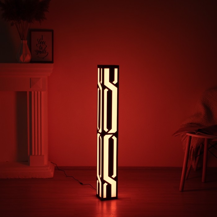 Торшер  Торшер "Рондо" LED 20Вт RGB пульт ДУ черный