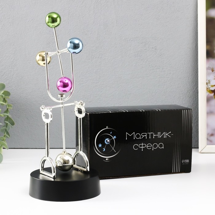 Маятник Маятник "Сферы" от батареек 4шт. АА 22х10,5х10,5 см