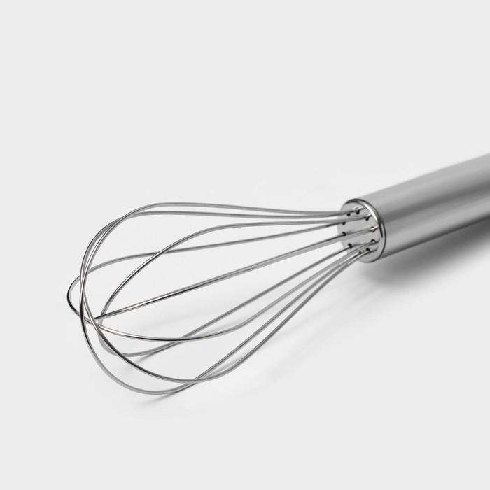 Венчик для взбивания Доляна «Стандарт», 22,2×4,5 см, цвет серебристый Венчик для взбивания Доляна «Стандарт», 22,2×4,5 см, цвет серебристый