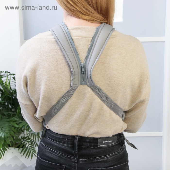 Рюкзак-кенгуру для малыша «Дискавери», 5 в 1, от 2 до 15 кг., цвет серый