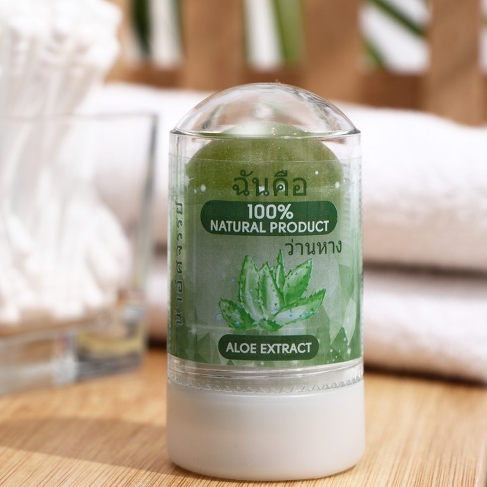 Дезодорант кристаллический Алоэ вера, без запаха, 60 г Дезодорант кристаллический Алоэ вера, без запаха, 60 г