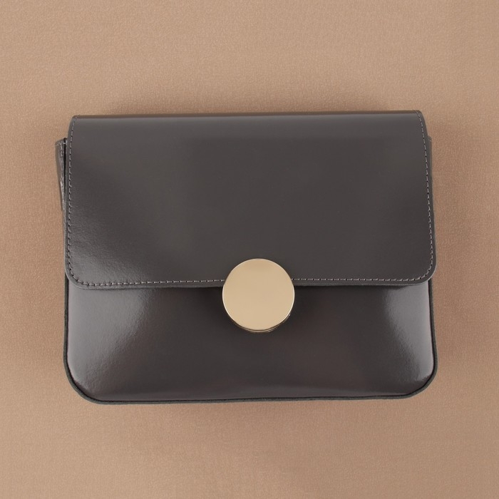 Застёжка для сумки, d = 4 см, цвет золотой Застёжка для сумки, d = 4 см, цвет золотой