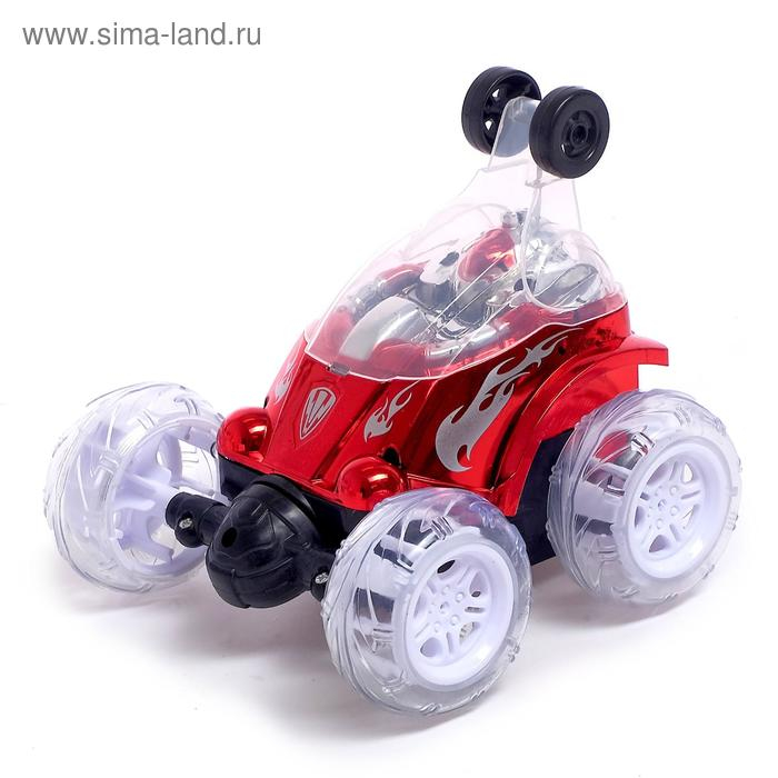 Перевёртыш радиоуправляемый «Скорость», свет, работает от аккумулятора, МИКС Перевёртыш радиоуправляемый «Скорость», свет, работает от аккумулятора, МИКС