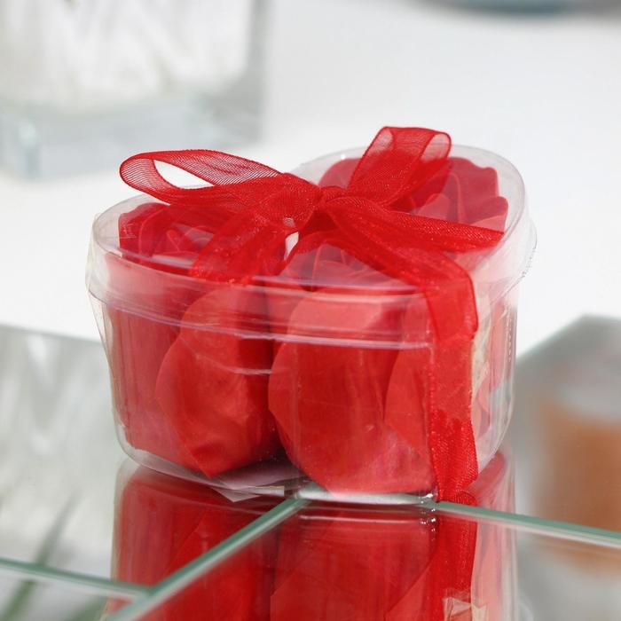 Мыльные розочки, красные, набор 3 шт. Мыльные розочки, красные, набор 3 шт.