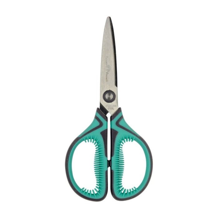 Ножницы канцелярские 14,5 см BrunoVisconti Profycut, прорезиненные ручки Ножницы канцелярские 14,5 см BrunoVisconti Profycut, прорезиненные ручки