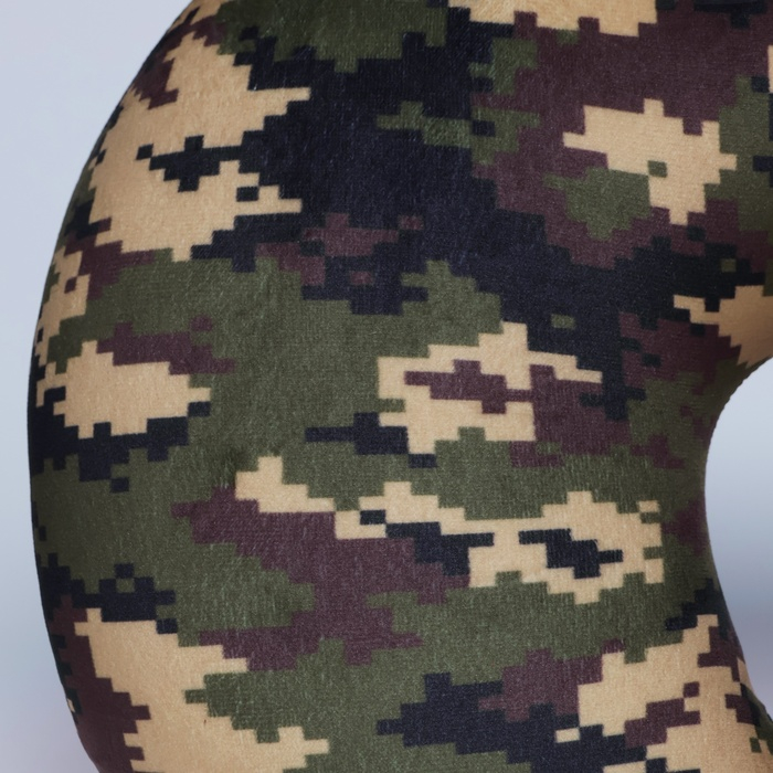 Подушка для путешествий антистресс «Хаки», 29 х 29 см Подушка для путешествий антистресс «Хаки», 29 х 29 см