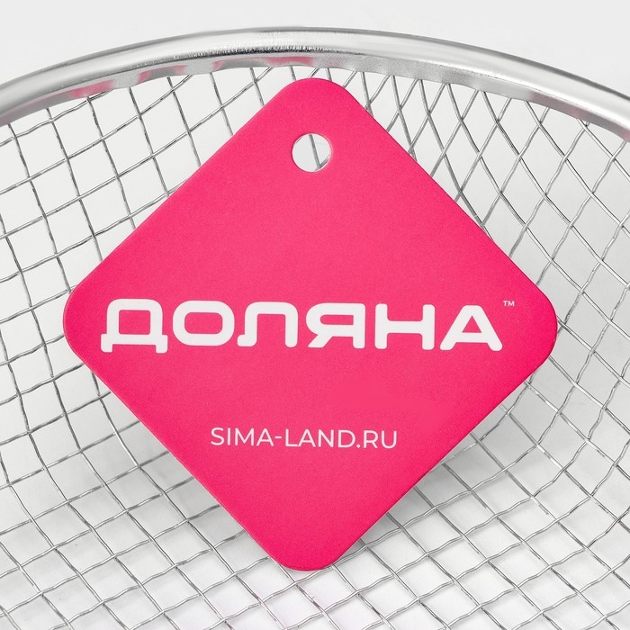 Фритюрница Доляна, d=18 см, цвет серебристый Фритюрница Доляна, d=18 см, цвет серебристый