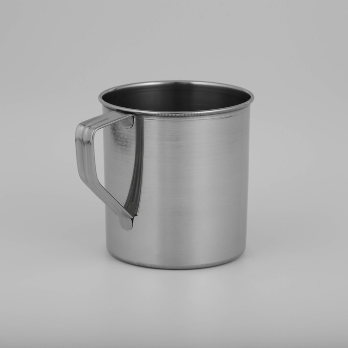 Кружка из нержавеющей стали Доляна &laquo;Индия&raquo;, 650 мл, d=9,8 см