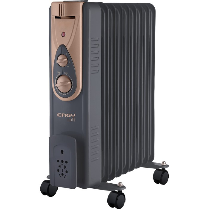 Обогреватель ENGY EN-2409 Loft, масляный, напольный, 2000 Вт, 20 м², черный Обогреватель ENGY EN-2409 Loft, масляный, напольный, 2000 Вт, 20 м², черный