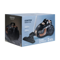 Пылесос Centek CT-2534, 2400/450 Вт, 2 л, бронзово-черный