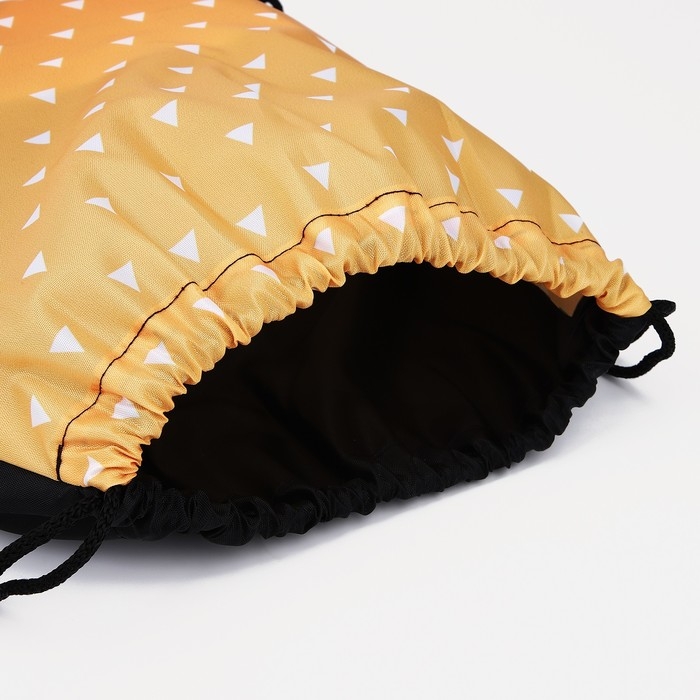 Мешок для обуви на шнурке, цвет жёлтый/оранжевый Мешок для обуви на шнурке, цвет жёлтый/оранжевый