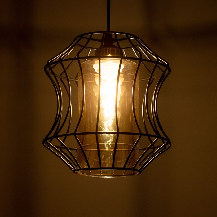 Светильник BayerLux Светильник BayerLux "Аласер" Е27 40Вт чёрный 19х19х22-122 см