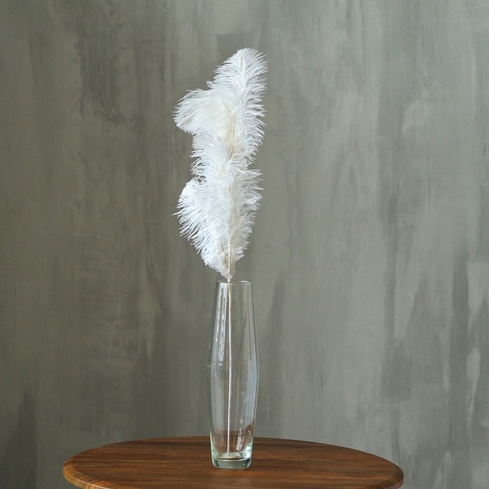 Декор из перьев 1 шт. &laquo;Фонтан&raquo;, на ножке, высота &mdash; 70 см