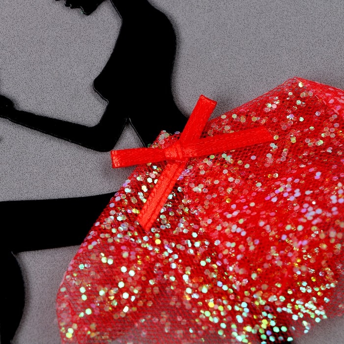 Топпер «Девушка» с бокалом Топпер «Девушка» с бокалом