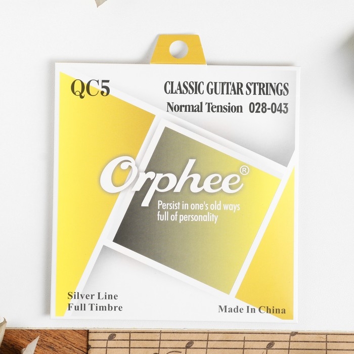 Струны для классической гитары Orphee QC5, 028-043 Струны для классической гитары Orphee QC5, 028-043