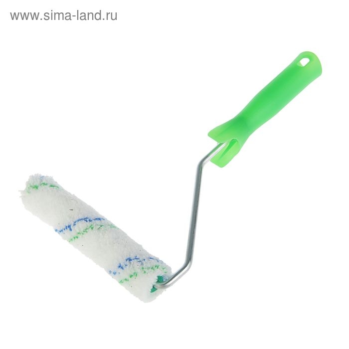 Мини-валик  Мини-валик "АКОР", микрофибра, 150 мм, ручка d=6 мм, D=15 мм, ворс 12 мм, для дерева