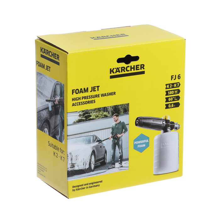 Пенное сопло Karcher, FJ6, 0.6 л 2.643-147.0 Пенное сопло Karcher, FJ6, 0.6 л 2.643-147.0