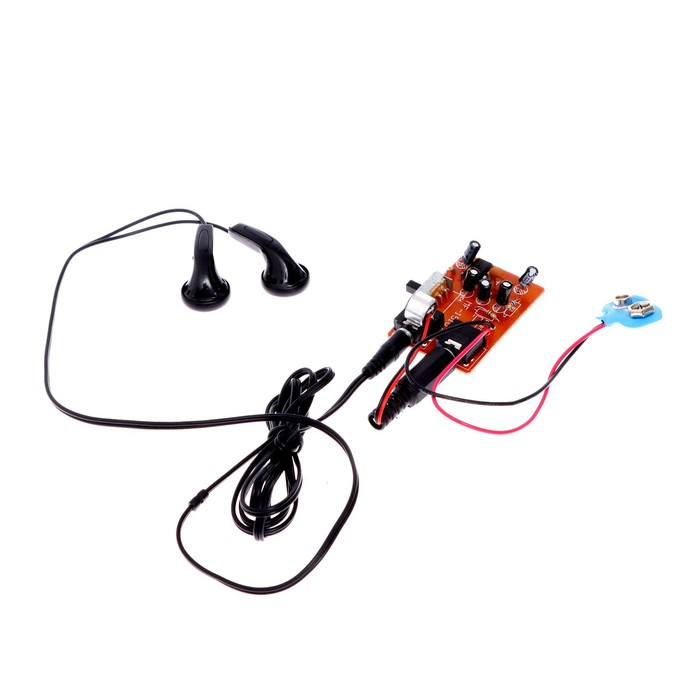 Набор для опытов «Подслушивающее устройство», работает от батареек Набор для опытов «Подслушивающее устройство», работает от батареек