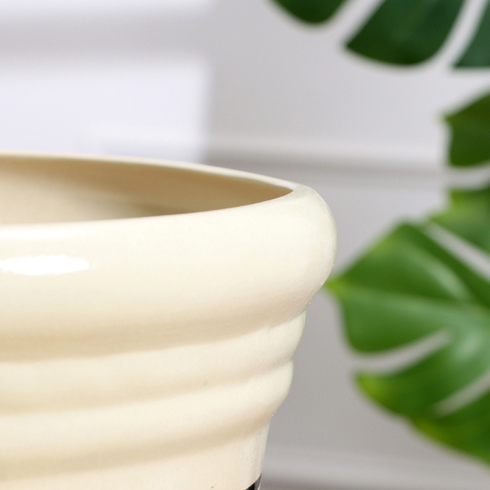 Горшок цветочный Горшок цветочный "Каролина 2" Мозайка желтый 7л