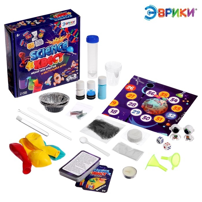 Набор для опытов «Science квест» Набор для опытов «Science квест»