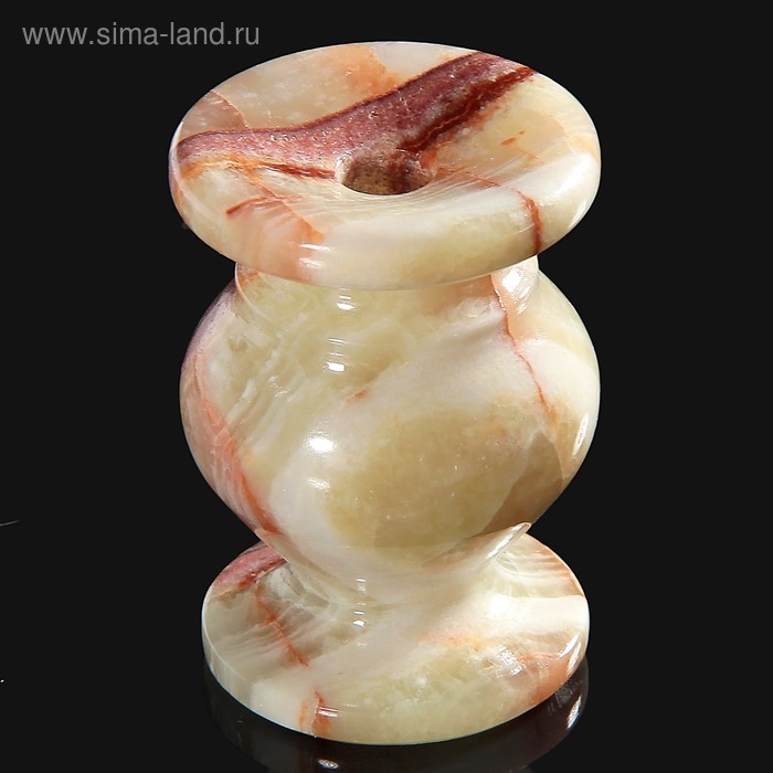 Подсвечник «Церковный», 3,5х5 см, оникс