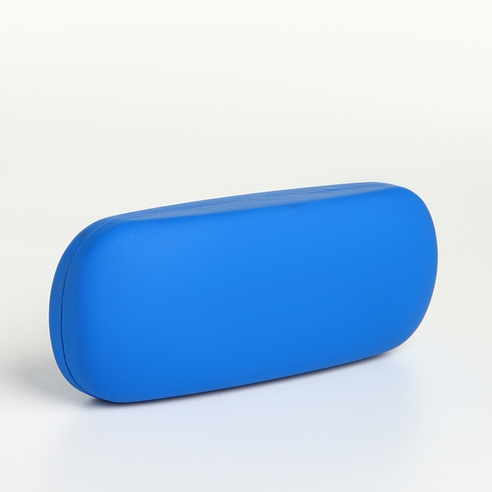 Футляр для очков на хлопушке, длина 16 см, цвет синий Футляр для очков на хлопушке, длина 16 см, цвет синий