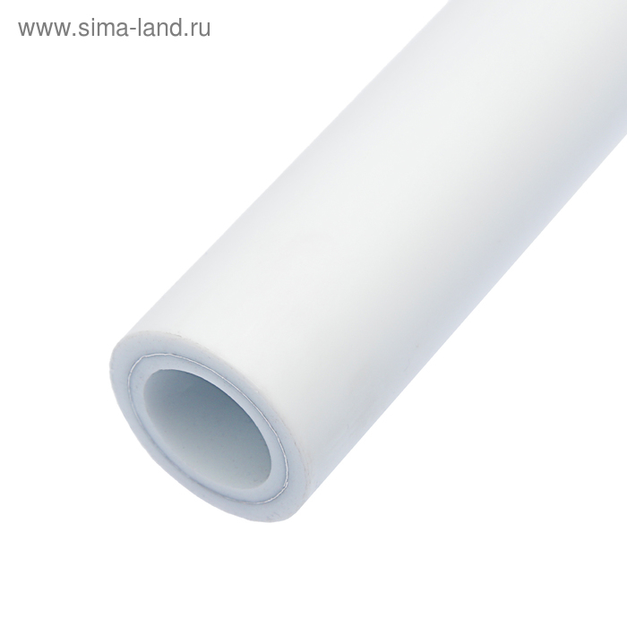 Труба полипропиленовая VALFEX, армированная алюминием, d=32 x 5.4 мм, SDR 6, PN 25, 2 м