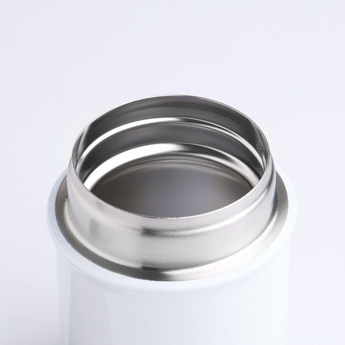 Термос для еды, 450 мл, сохраняет тепло 12 часов, 9 см х 9 см х 17,5 см, белый Термос для еды, 450 мл, сохраняет тепло 12 часов, 9 см х 9 см х 17,5 см, белый