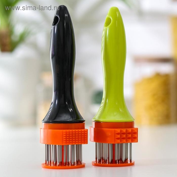 Тендерайзер для мяса Доляна «Космос», 18,5 см, цвет МИКС Тендерайзер для мяса Доляна «Космос», 18,5 см, цвет МИКС