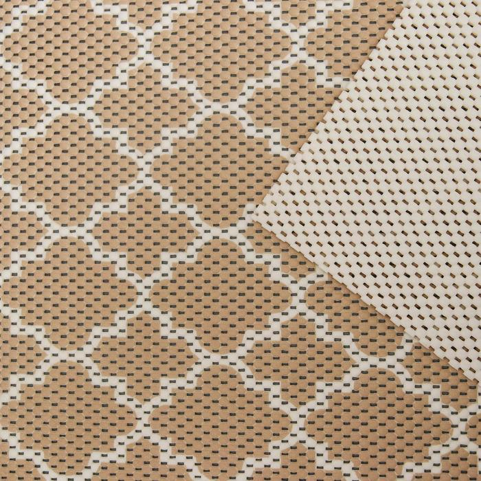 Набор ковриков для ванны и туалета, 2 шт: 50×52, 50×85 см, ПВХ