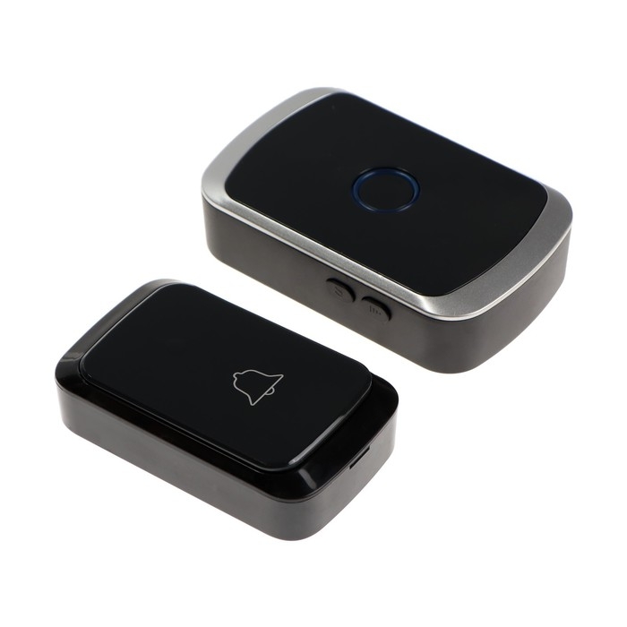 Звонок LZDV-10, беспроводной, 2хAАА (не в комплекте), LR23A, чёрный Звонок LZDV-10, беспроводной, 2хAАА (не в комплекте), LR23A, чёрный