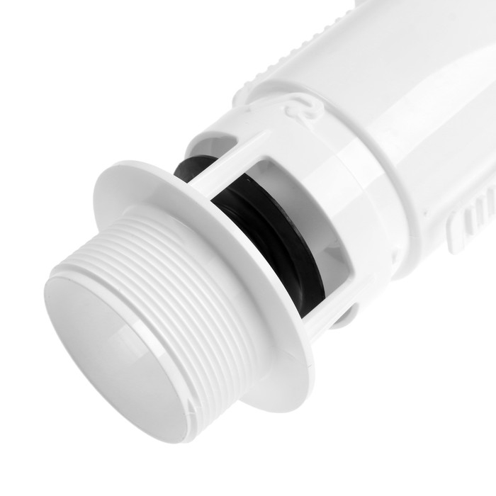 Арматура для смывных бачков  Арматура для смывных бачков "АНИ Пласт" WC6550 Эконом, с нижней подводкой 1/2", белая кнопка