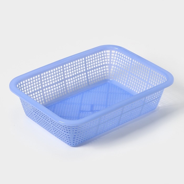 Корзина для хранения, пластик, цвет МИКС Корзина для хранения, пластик, цвет МИКС